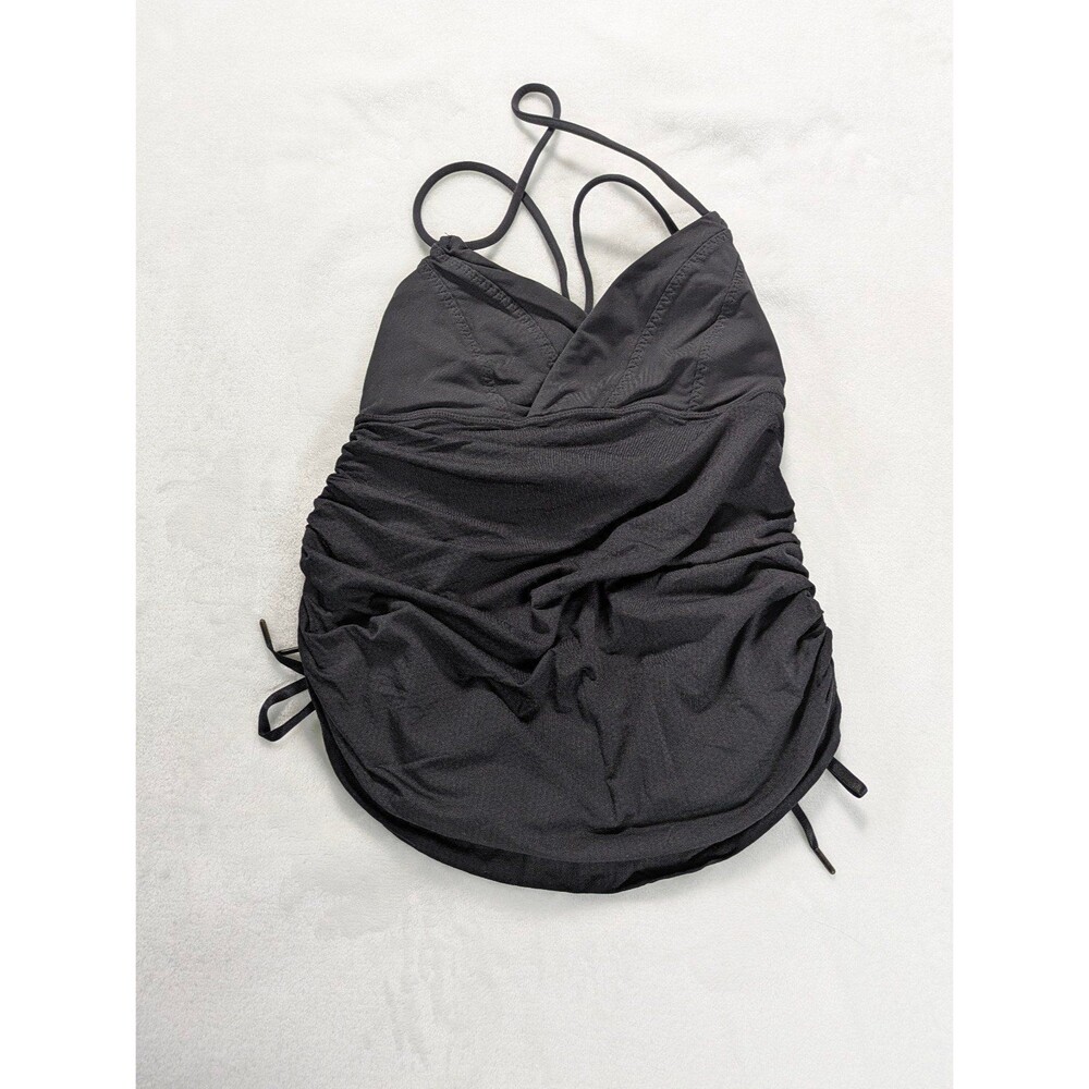 Lululemon Black Ruched Cinched Side Tank Top - Size 6